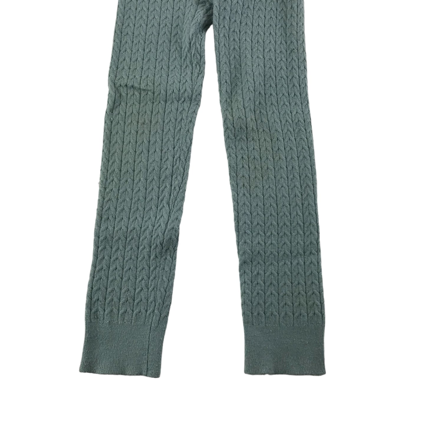 George Leggings Age 5 Greyish Turquoise Knitted pattern