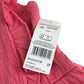 F&F jumpsuit 7-8 years pink frilled butterfly sleeve crinkle texture