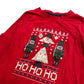 Lupilu festive t-shirt 4-6 years red Ho Ho Ho Nutcracker print cotton