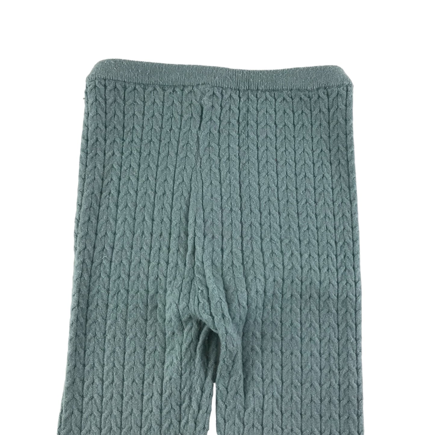 George Leggings Age 5 Greyish Turquoise Knitted pattern