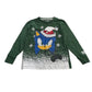 Next festive t-shirt 5-6 years green Sonic the Hedgehog cotton