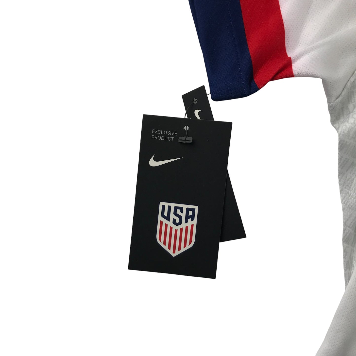 Nike USA Soccer National Team 2019/2020 Home Kit Women's Medium White Logo Jersey Slim Fit