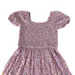 George dress 7-8 years pink floral print design