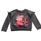 George festive sweater 4-5 years grey Peppa Pig pullover