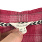 White Stuff dress women's XS pink checked shirt style with v-neck long sleeve
