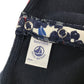 Petit Bateau dress 8 years navy and red floral print