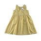 H&M dress 8-9 years yellow and white vertical stripy summer dress