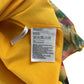 Emma Jayne x H&M dress 8-9 years yellow jungle themed print with parrots print design layered