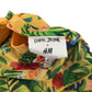 Emma Jayne x H&M dress 8-9 years yellow jungle themed print with parrots print design layered