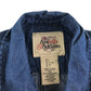 Arabella & Addison dress 6-7 years blue denim shirt with belt and embroidery cotton