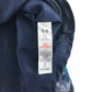 George dress 8-9 years navy floral print design cinched waist