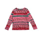George festive pyjama set 6-7 years pink Christmas print long sleeve cotton