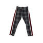Next Leggings Age 6 Black White Burgundy Checked Jeggings