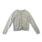 Next Cardigan Age 8 White Plain Full Button Up