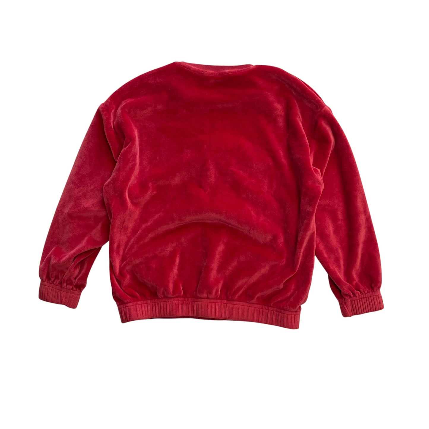 M&S festive jumper 6-7 years red Twinkle Twinkle deer loungewear top