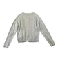 Next Cardigan Age 8 White Plain Full Button Up