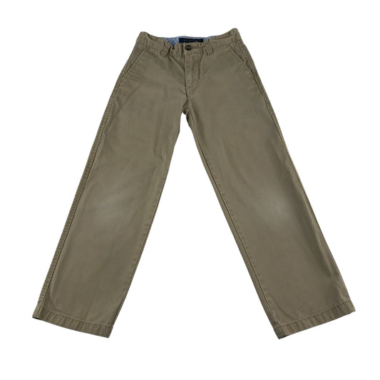 Tommy Hilfiger trouser 6-7 year beige chino style with adjustable waist cotton