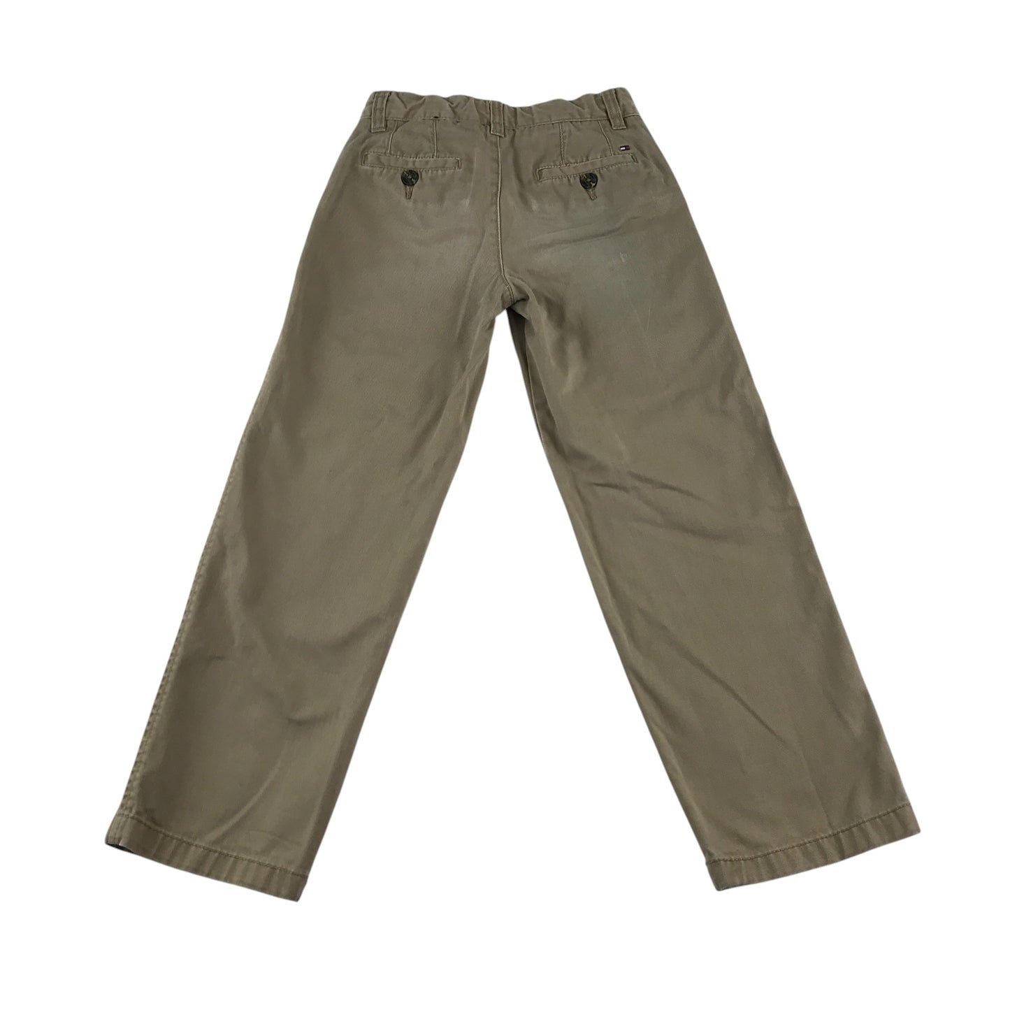 Tommy Hilfiger trouser 6-7 year beige chino style with adjustable waist cotton