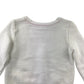 M&Co Sweater Age 5 White Cat Meow Face Stripy Texture Cotton