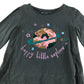 Tu t-shirt 4-5 years grey sequin Jupiter sequin design long sleeve cotton