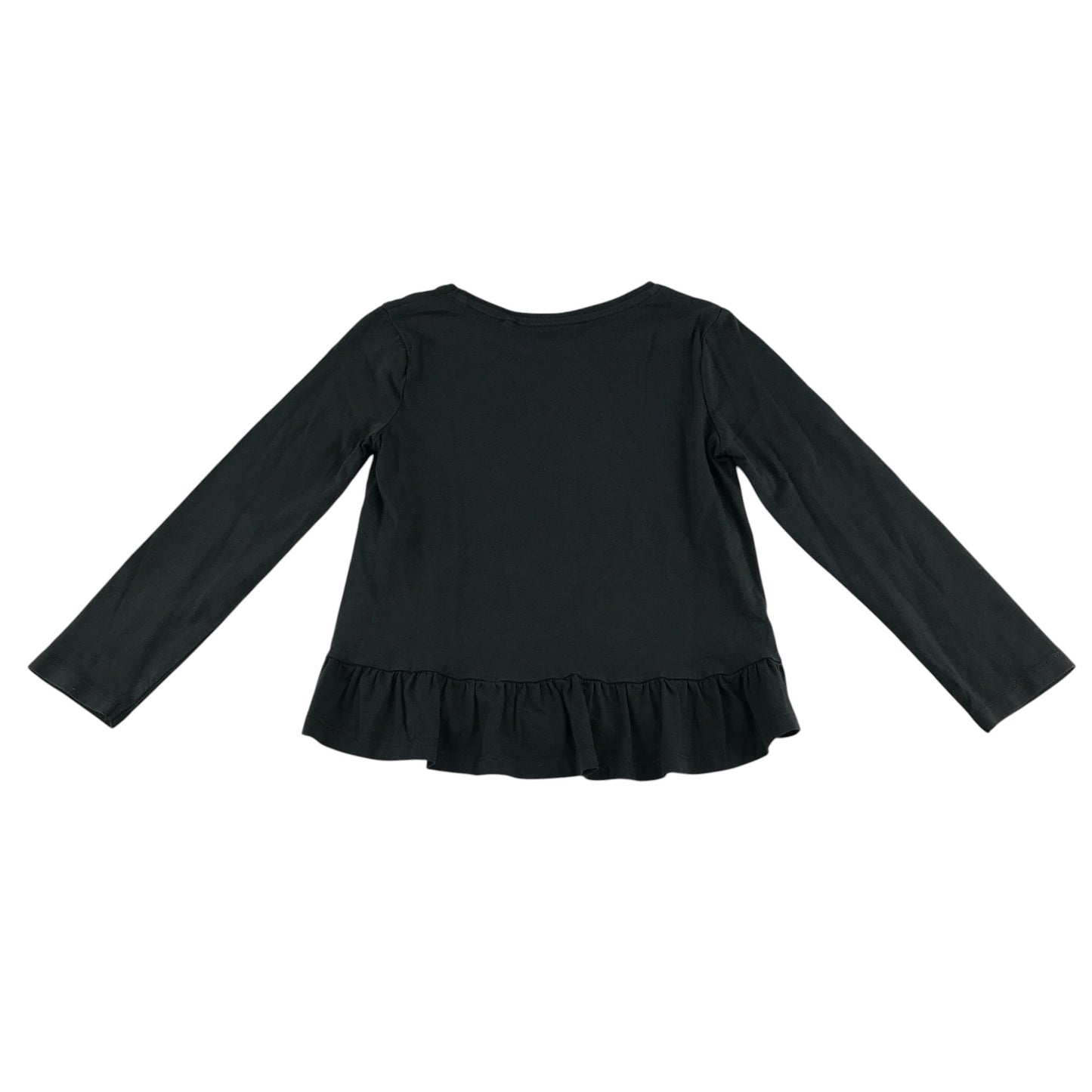 Tu t-shirt 4-5 years grey sequin Jupiter sequin design long sleeve cotton