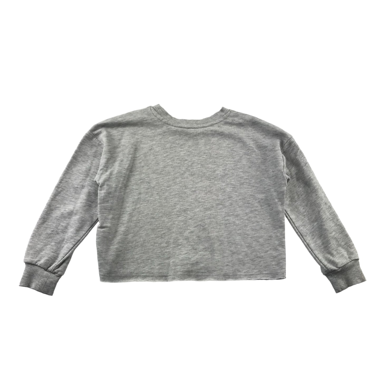 George Sweater Age 7 Grey Slightly Cropped Leopard Spots Kind Print