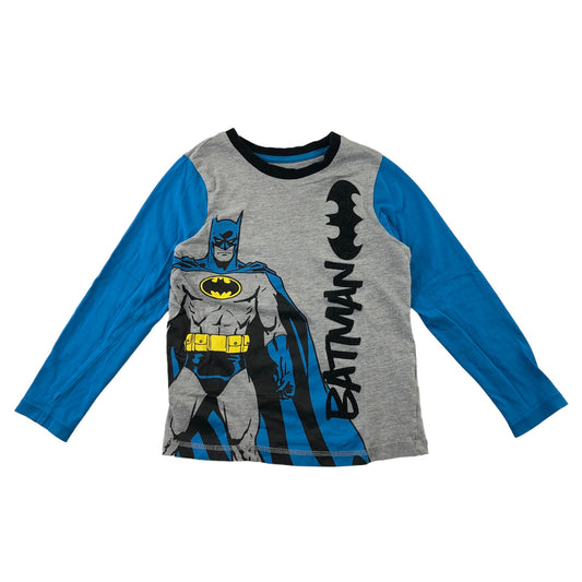 George t-shirt 5-6 years grey and blue Batman long sleeve