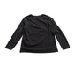 Primark festive t-shirt 7-8 years black long sleeve football Santa cotton