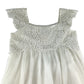 Monsoon dress 9-10 years white butterfly shoulders with lace chest pattern Communion & Flower Dress