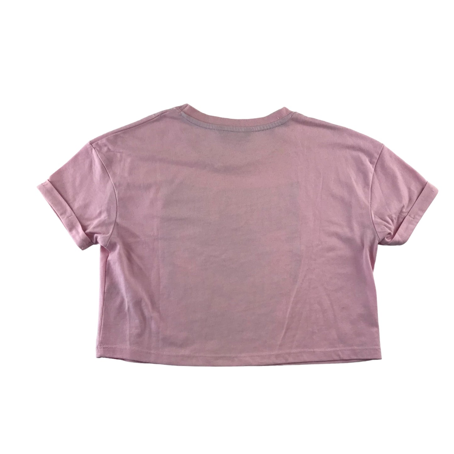 George t-shirt 8-9 years pink cropped rock band print