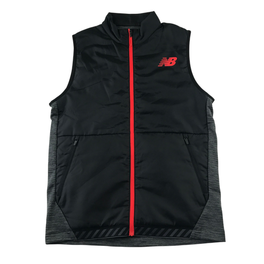 New Balance S black sport gilet
