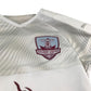 Puma Galway United football strip 8-10 years white and burgundy