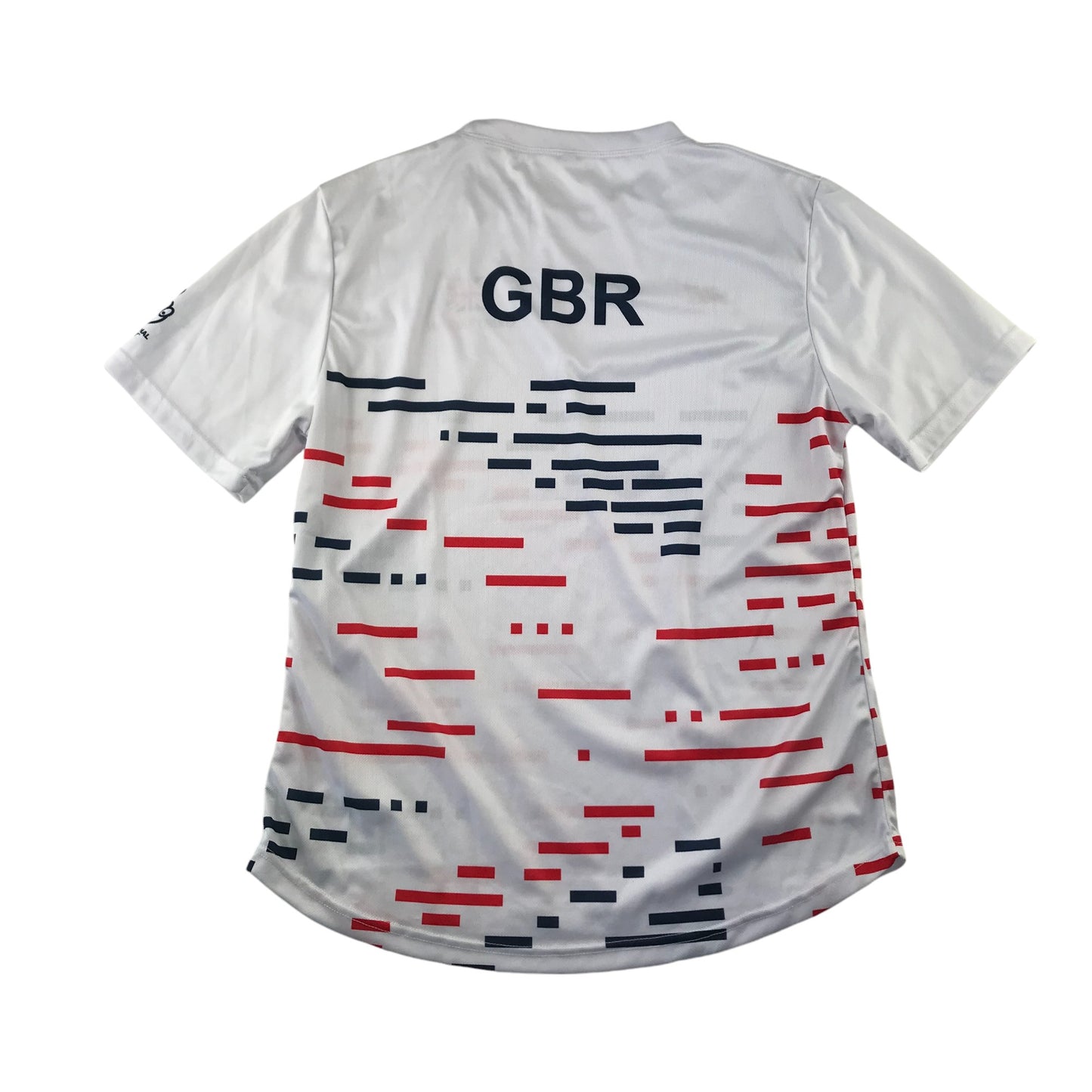 Sports Top Women's Large White Great Britain Rowing top