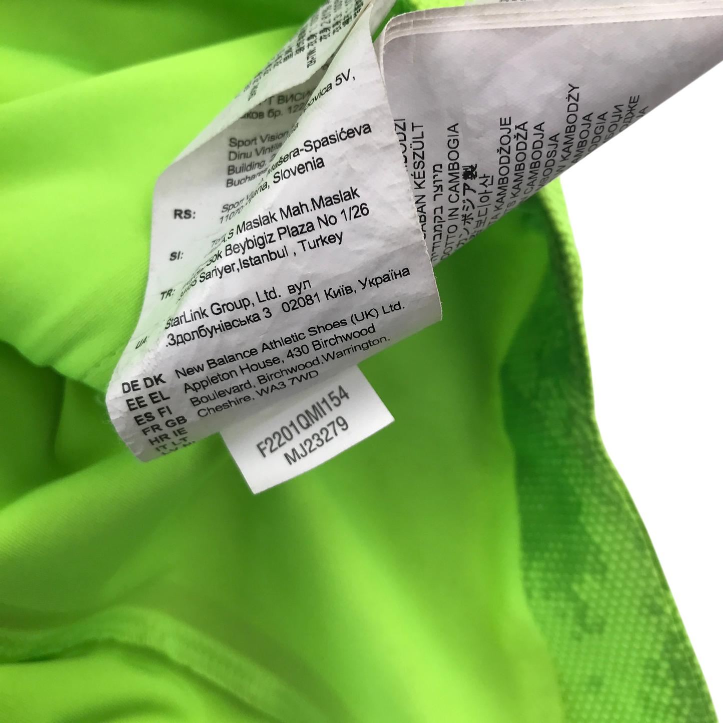 Second-hand New Balance activewear for adults
