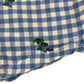 Ralph Lauren shirt 5-6 years white and blue checked with palm tree embroidery cotton