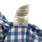 Ralph Lauren shirt 5-6 years white and blue checked with palm tree embroidery cotton