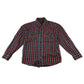 Ted Baker shirt 9-10 years red grey and navy checked long sleeve