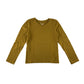 Tu t-shirt 8-9 years mustard yellow plain long sleeve cotton