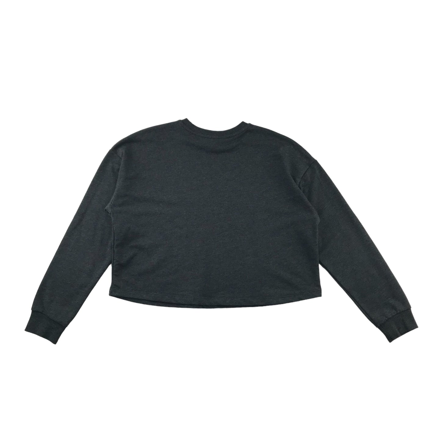 George Sweater Age 11 Grey Cropped Butterfly