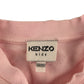 Kenzo sweater 11-12 years pink crewneck embroidered tiger graphic