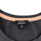 STAR by Julien MacDonald t-shirt 8-9 years dark grey sequin Paris theme tank top