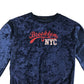 M&Co Kylie Sweater Age 11 Navy Blue Velvet Brooklyn NYC