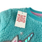 Matalan pyjama top 5-6 years light blue fluffy unicorn