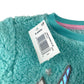 Matalan pyjama top 5-6 years light blue fluffy unicorn