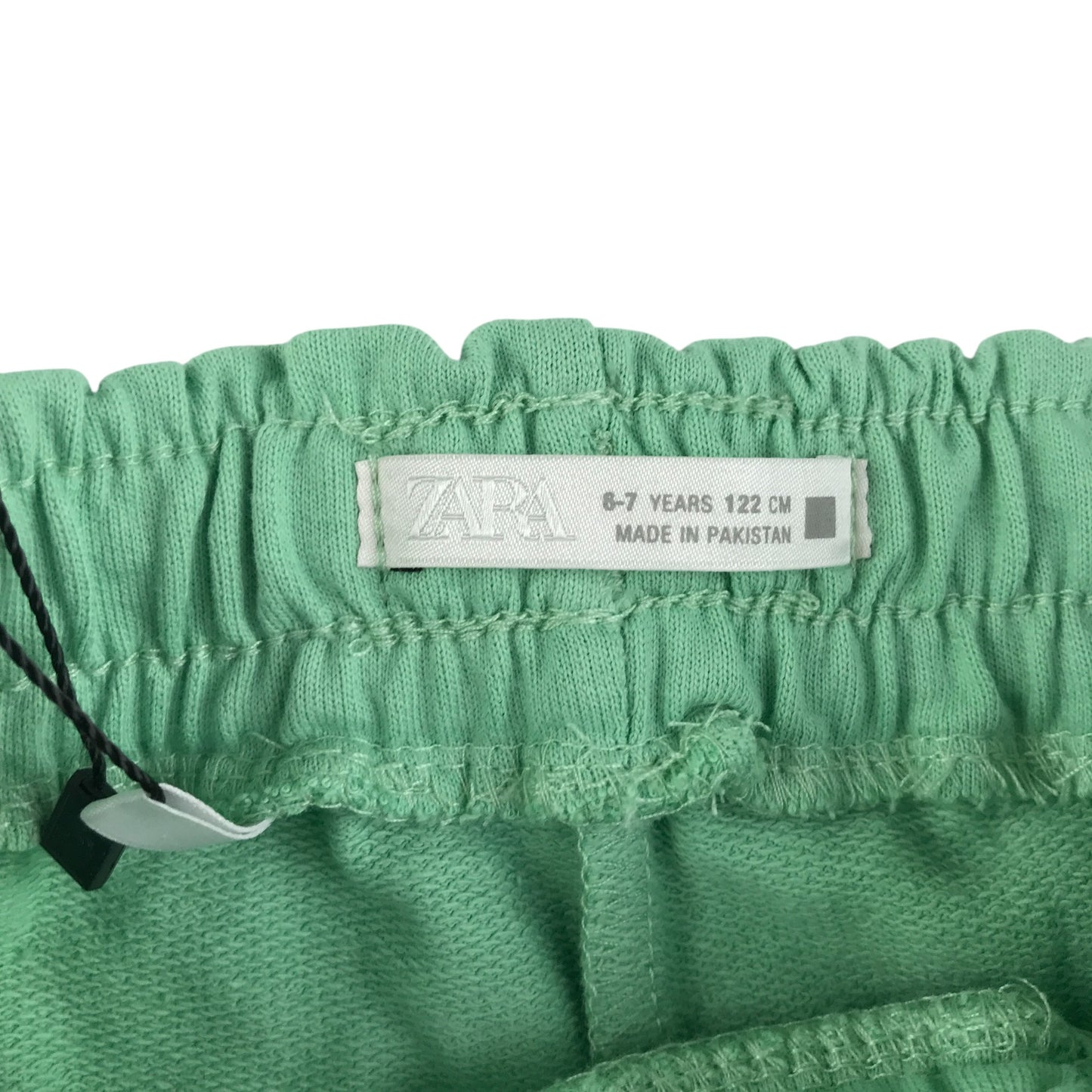 Zara top and shorts set 6-7 years green Kuta Beach short sleeve cotton