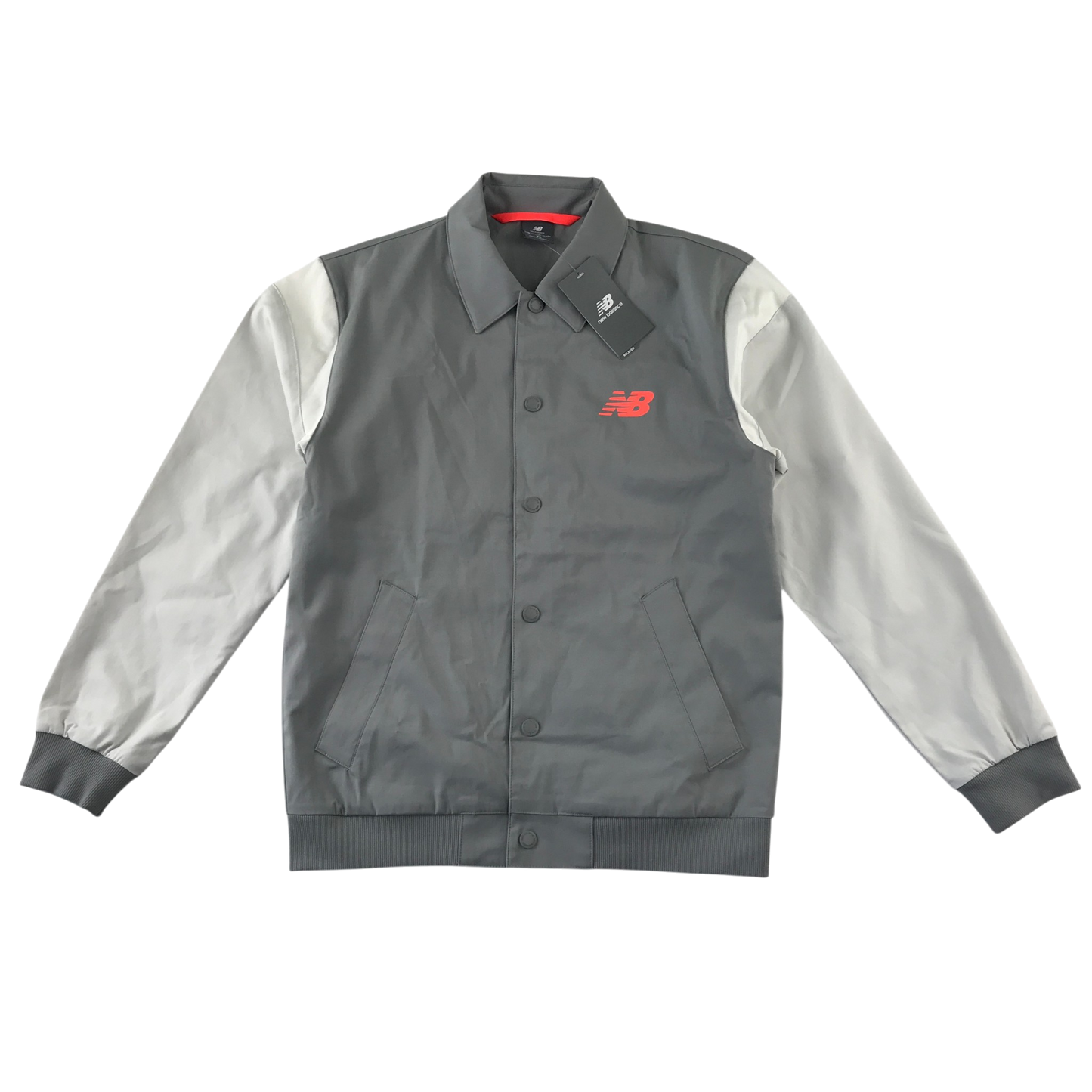 New Balance XS grey 'water defy' jacket