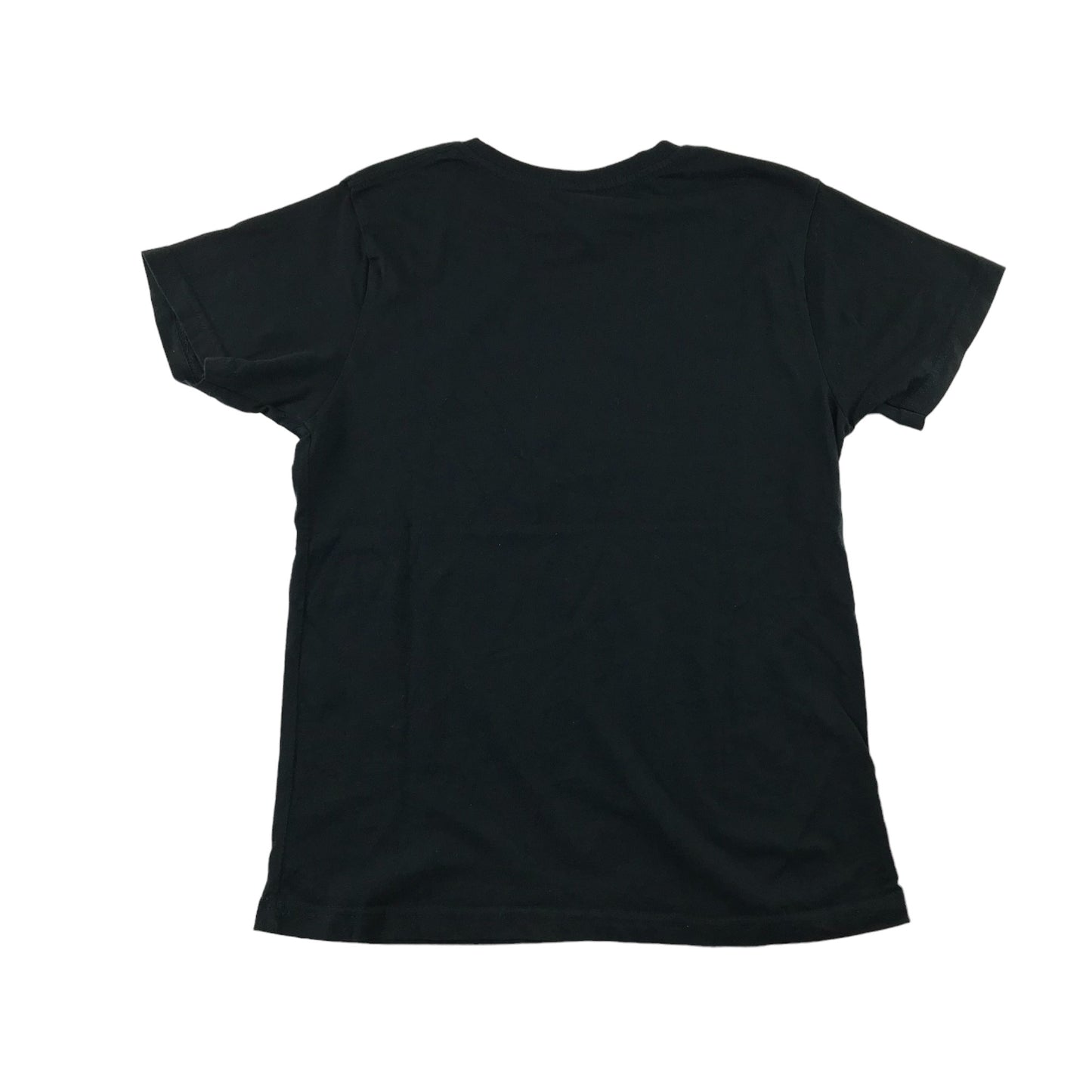 JHK t-shirt 9-11 years black TikTok logo short sleeve cotton