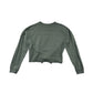 H&M Sweater Age 12 Light Khaki Green Cropped Cotton