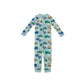 Anko onesie 7 years light blue truck print long sleeve cotton