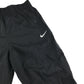 Nike windbreaker trousers 11-13 years black sporty loose fit outdoorsy joggers